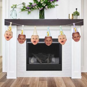 Pastel Photo Birthday Banners